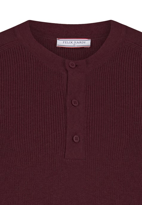 Pullover Pullover Mit Rundhalsausschnitt Und Knöpfen - Image 2