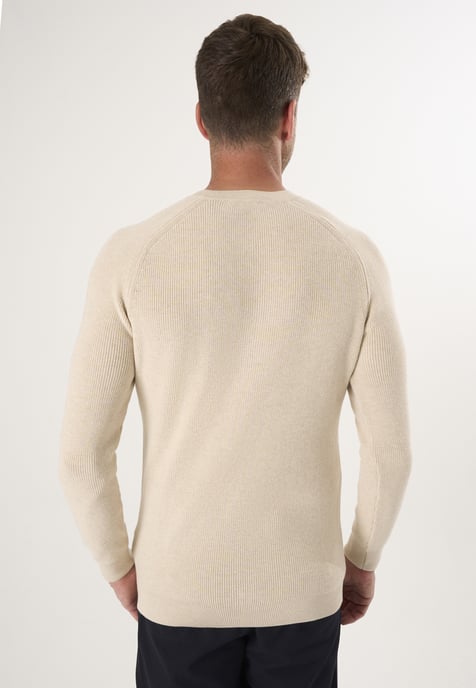 Pullover Pullover Mit Rundhalsausschnitt Und Knöpfen - Image 4