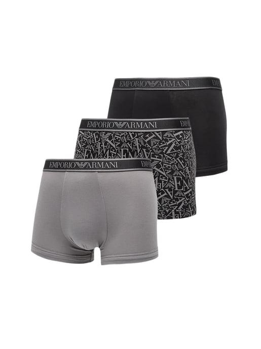Emporio Armani Herren-Boxershorts-Packung x3 Adler - Image 1