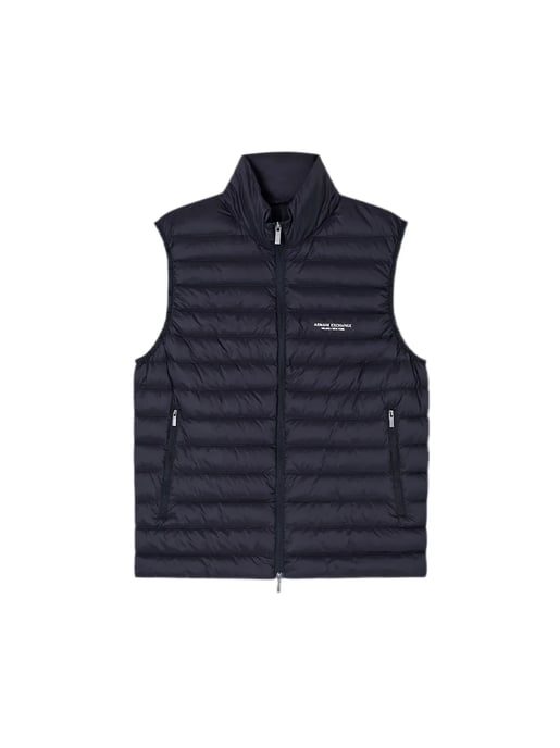 Armani Exchange Herren-Steppjacke, ärmellos, Milano NYC - Image 4