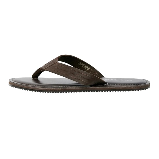 Jack And Jones - Herren Flipflops "Washton", Leder (Steinbraun) - Image 3