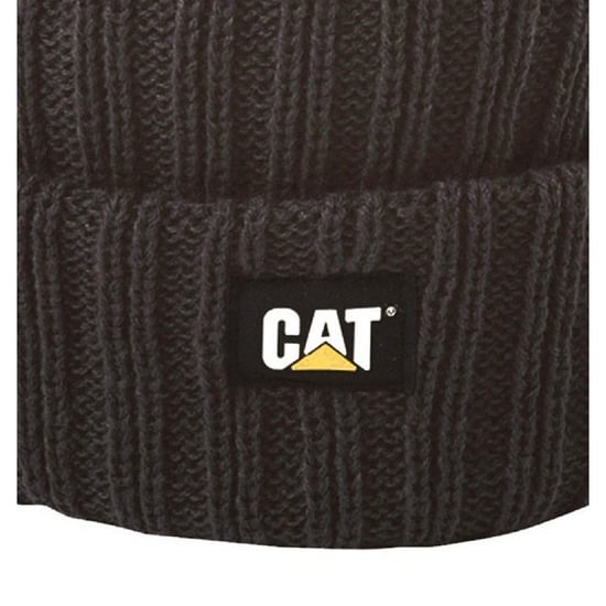Caterpillar C443 Strickmütze / Mütze (Schwarz) - Image 2