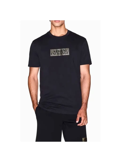 Armani Exchange Herren-Signature-T-Shirt - Image 1