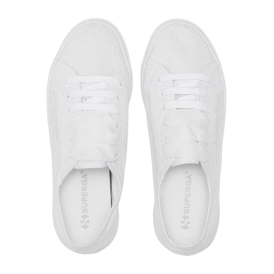 Superga - Damen Sneaker "2740 Sangallo", Blumen (Vollweiß) - Image 4
