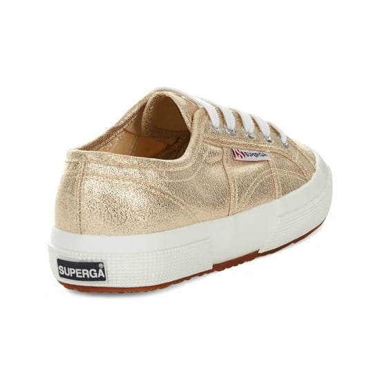 Superga - Herren/Damen Unisex Sneaker "2750 Lamew", Metallic (Gelbgold) - Image 2