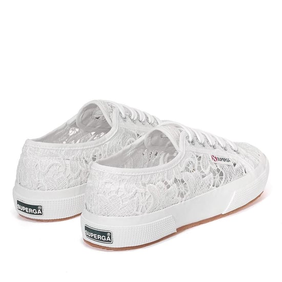 Superga - Herren/Damen Unisex Sneaker "2750", Makramee (Weiß) - Image 2