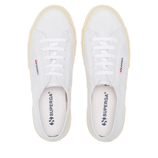 Superga - Herren/Damen Unisex Sneaker "2750", Leinen (Weiß/Naturweiß) - Image 3