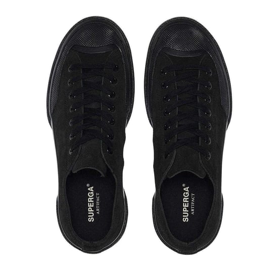 Superga - "Flesh Out" Sneaker für Damen, Wildleder (Vollschwarz) - Image 3