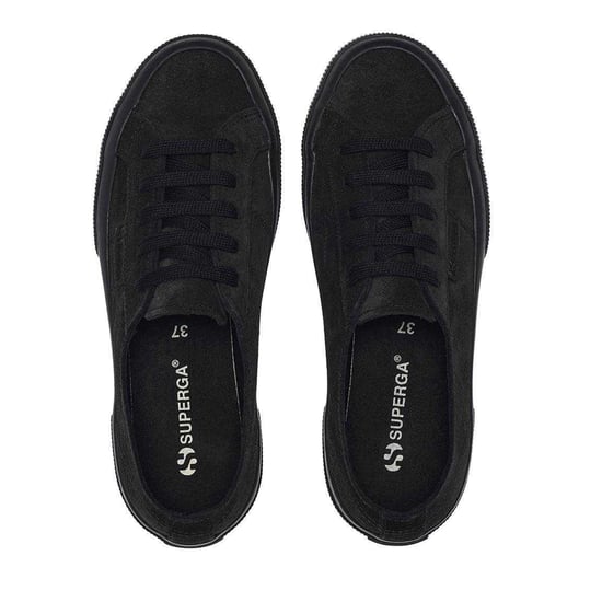 Superga - "Flesh Out" Sneaker für Damen, Wildleder (Vollschwarz) - Image 3
