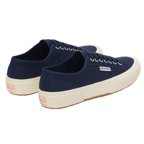 Superga - Herren/Damen Unisex Sneaker "2750 OG" (Marine/Naturweiß) - Image 2