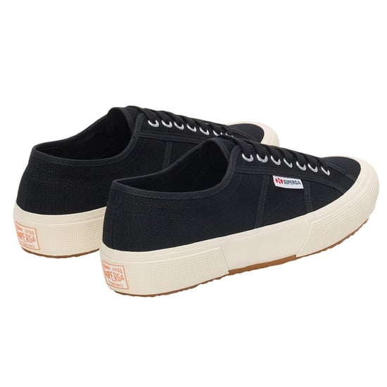 Superga - Herren/Damen Unisex Sneaker "2750 OG" (Schwarz/Naturweiß) - Image 2