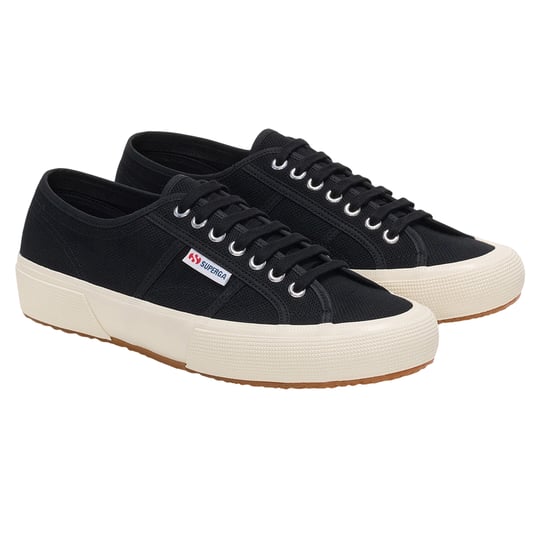Superga - Herren/Damen Unisex Sneaker "2750 OG" (Schwarz/Naturweiß) - Image 3