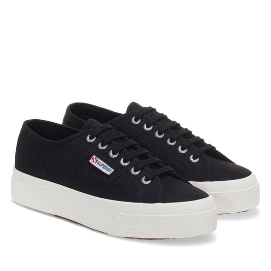 Superga - Herren/Damen Unisex Plattformen "2740" (Schwarz) - Image 1