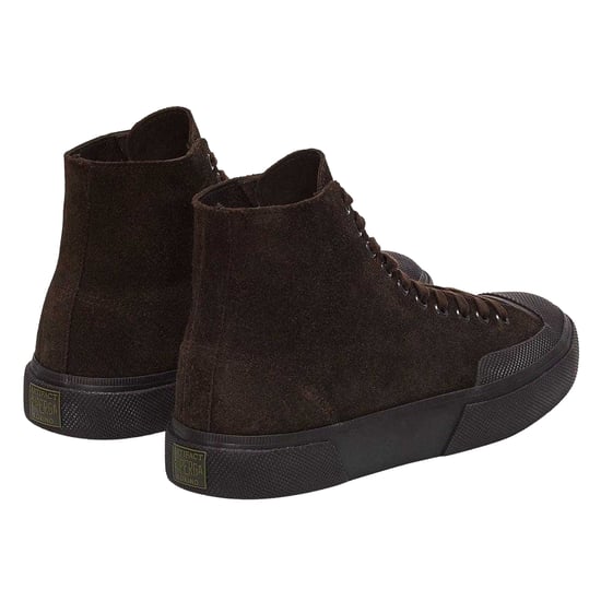 Superga - "2433 Works Flesh Out" High Top Turnschuhe für Herren, Wildleder (Kaffeebraun) - Image 2