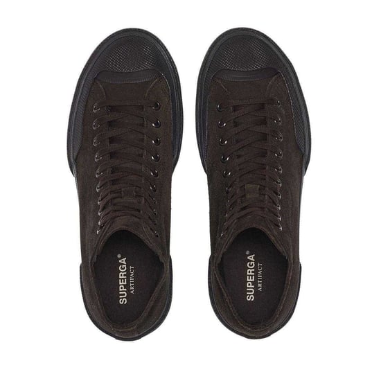 Superga - "2433 Works Flesh Out" High Top Turnschuhe für Herren, Wildleder (Kaffeebraun) - Image 3