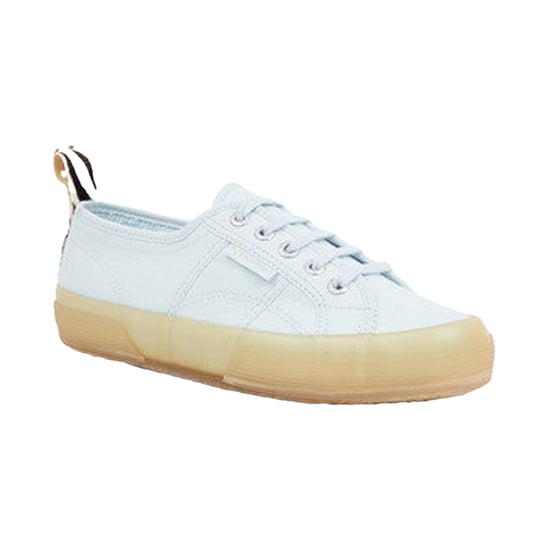 Superga - "2750 Cotu" Zebramuster Sneaker für Herren/Damen Unisex (Hellblau) - Image 1