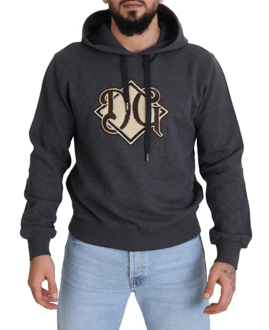 Fleece-Hoodie mit Dg-Logo - Image 1