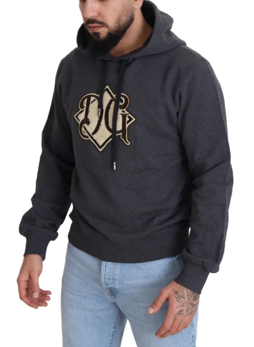 Fleece-Hoodie mit Dg-Logo - Image 2