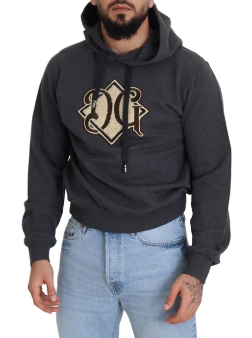 Fleece-Hoodie mit Dg-Logo - Image 5
