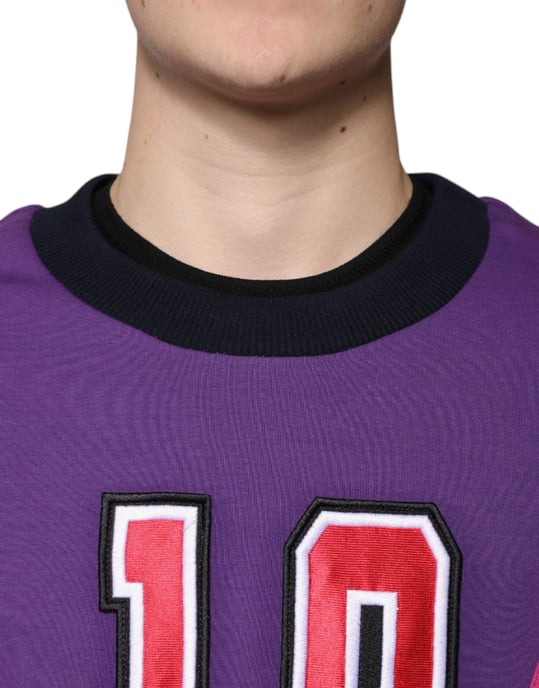 Farbenblockiertes Rundhals-Sweatshirt - Image 5