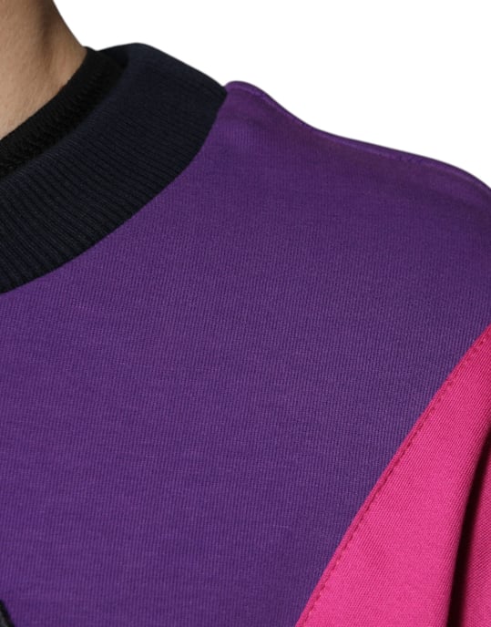 Farbenblockiertes Rundhals-Sweatshirt - Image 6