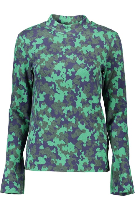 Blumen-Kragenpullover Ga9006 - Image 1