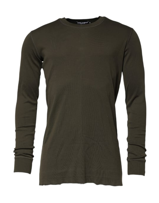 Langarm-Shirt mit Rundhalsausschnitt - Image 1