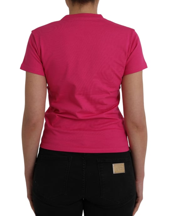 Balenciaga Logo T-Shirt Kurzarm Pink - Image 3