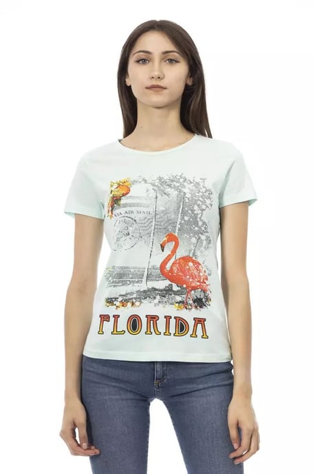 Florida Flamingo Tee Lässiges T-Shirt - Image 1