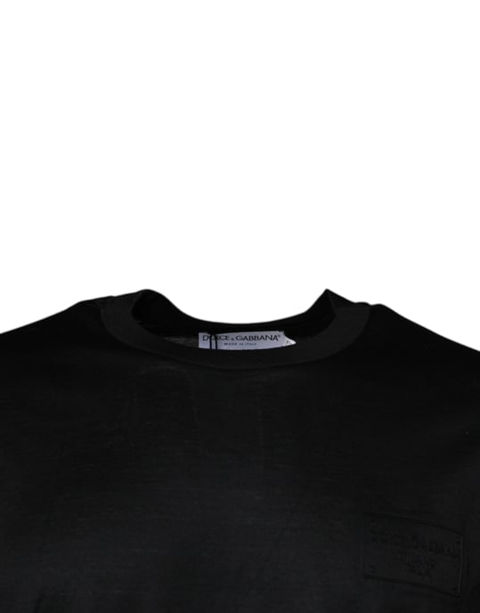 Baumwoll-T-Shirt Klassischer Rundhalsausschnitt - Image 3