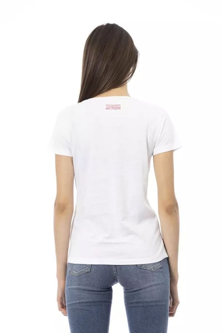 Flamingo-Print T-Shirt im lässigen Stil - Image 3