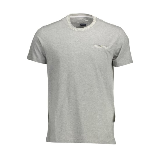 Kurzarm T-Shirt mit Rundhalsausschnitt und Tasche - Image 1