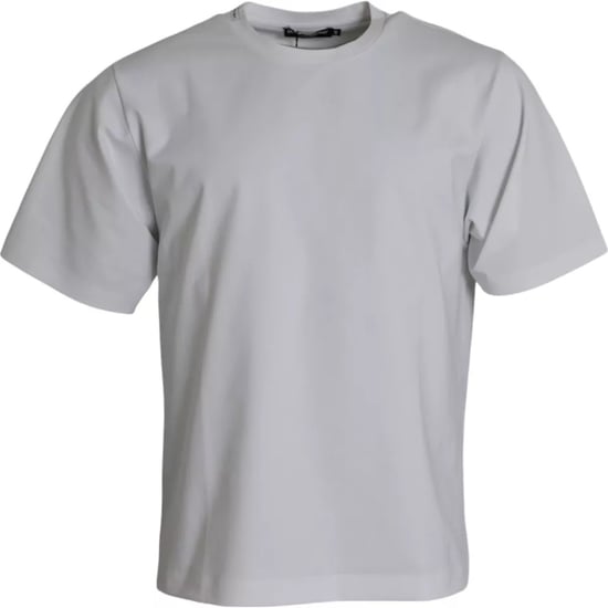 Baumwoll-T-Shirt mit kurzem Arm und Rundhalsausschnitt - Image 1