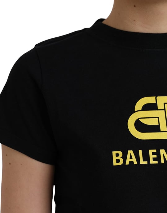 Balenciaga Logo T-Shirt mit kurzen Ärmeln 641674 Tjv53 - Image 5