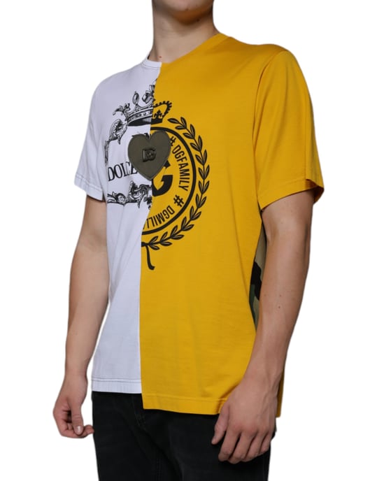 Zweifarbiges Dg Familienwappen T-Shirt - Image 3