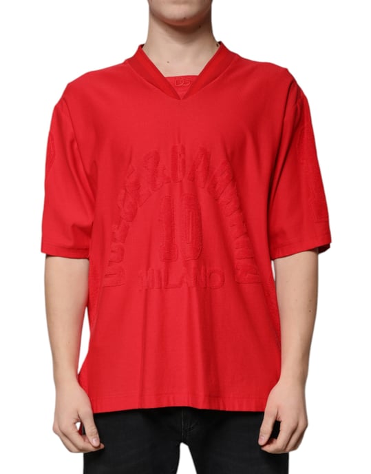 V-Ausschnitt Kurzarm-T-Shirt - Image 2