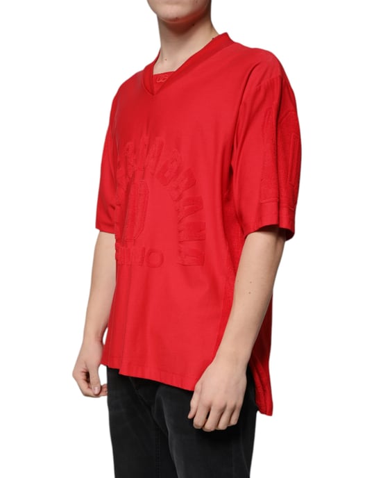 V-Ausschnitt Kurzarm-T-Shirt - Image 3