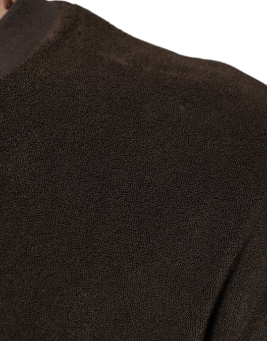 Terrycloth-Tasche T-Shirt Braun - Image 6