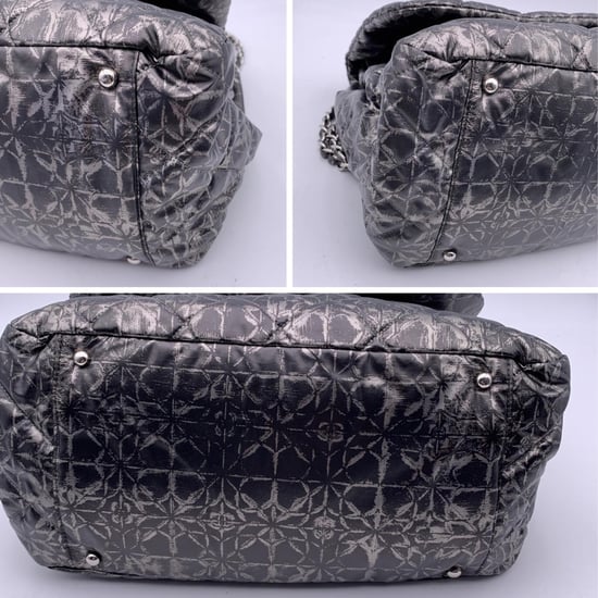 Chanel Stoff Schultertasche Timeless/Classique - Image 5