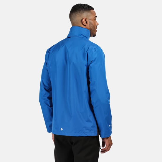 Regatta Great Outdoors Mens Outdoor Classic Matt Hooded Waterproof Jacket - Image 2