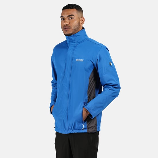 Regatta Great Outdoors Mens Outdoor Classic Matt Hooded Waterproof Jacket - Image 3
