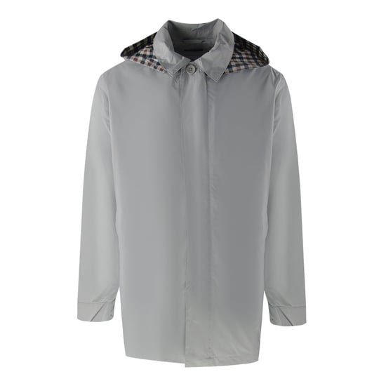 Aquascutum Active Rlg Trench Antarctica Grey Jacke - Image 1