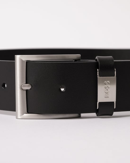 BOSS Orange Connio Mens Leather Belt - Image 3