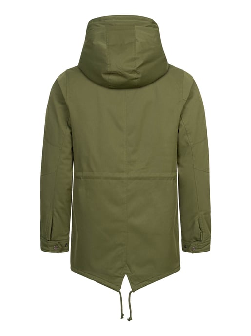 Alessandro Salvarini Herren Winterparka mit Teddyfell und Kapuze - Image 4