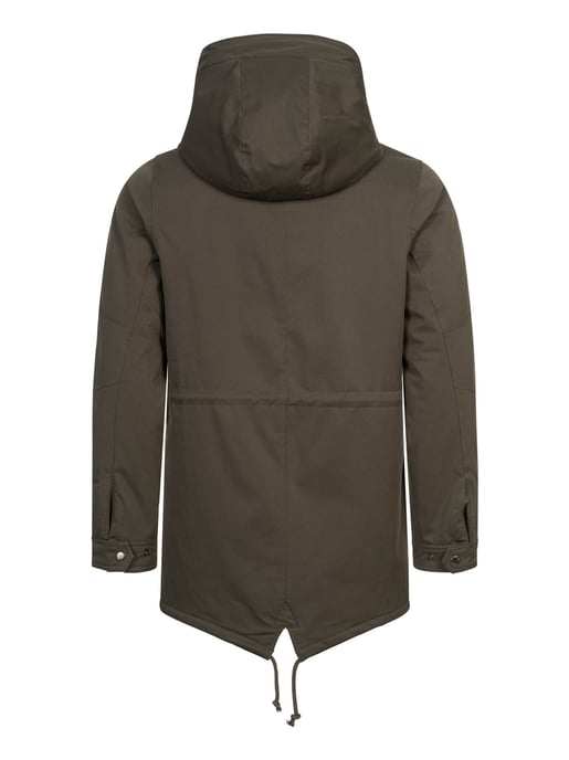 Alessandro Salvarini Herren Winterparka mit Teddyfell und Kapuze - Image 4