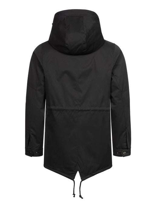 Alessandro Salvarini Herren Winterparka mit Teddyfell und Kapuze - Image 4