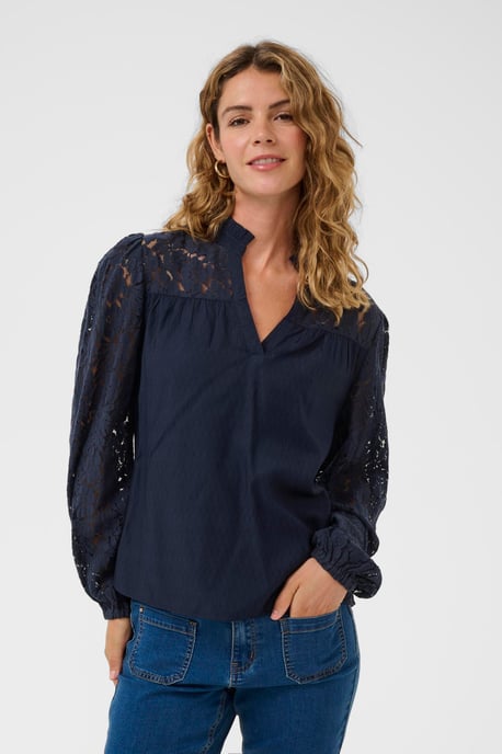 Langarm-Bluse CRLiselin Langarm-Bluse Regular fit - Image 3