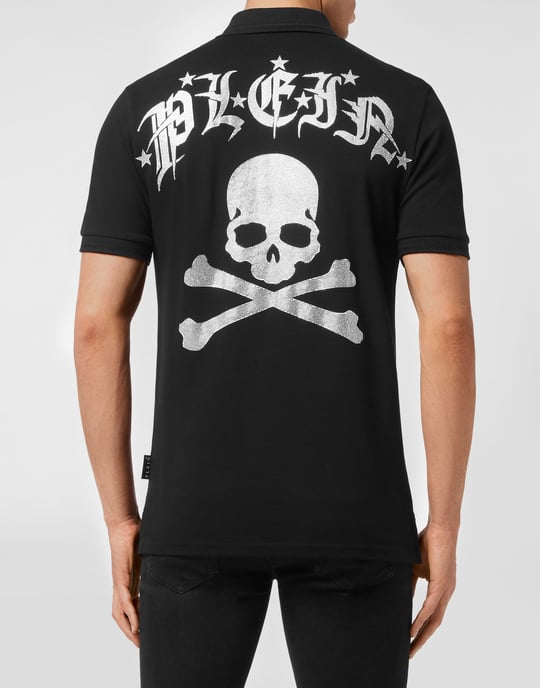Poloshirt Gothic Plein - Image 4