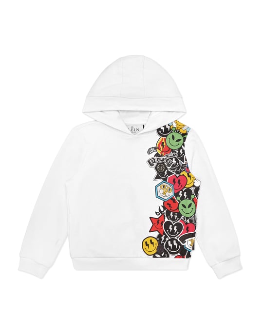 Kapuzen-Sweatshirt Smile - Image 1