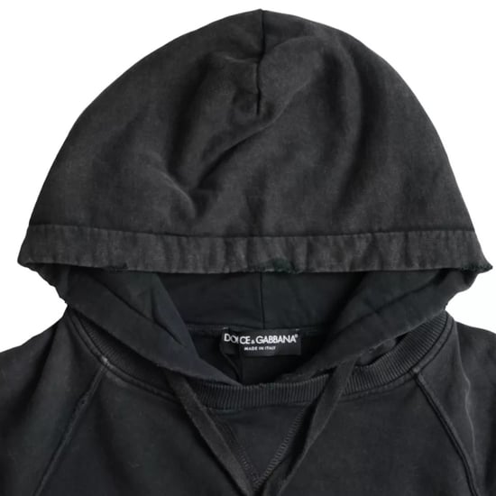 Dolce Gabbana Kurzarm Cropped Hoodie - Image 3